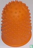 Rubberen vingerhoed Nr 3 - oranje  - Afbeelding 1