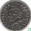 Nieuw-Caledonië 20 francs 2000 - Afbeelding 1