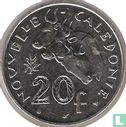 Nieuw-Caledonië 20 francs 2000 - Afbeelding 2