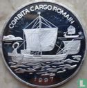 Congo-Brazzaville 1000 francs 1997 (PROOF) "Corbita cargo romain" - Image 1