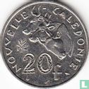 New Caledonia 20 francs 1992 - Image 2