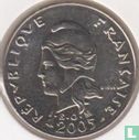 Nieuw-Caledonië 20 francs 2005 - Afbeelding 1