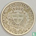 Sardinië 50 centesimi 1829 (anker) - Afbeelding 2