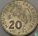 New Caledonia 20 francs 1967 - Image 2