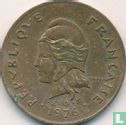 Neukaledonien 100 Franc 1976 (Typ 1) - Bild 1