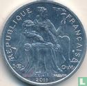 French Polynesia 2 francs 2011 - Image 1