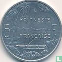 French Polynesia 5 francs 2005 - Image 2