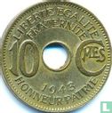 French Equatorial Africa 10 centimes 1943 - Image 1