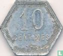 Réunion 10 centimes 1920 - Afbeelding 2