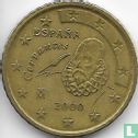 Spain 50 cent 2000 (misslag) - Image 1