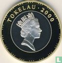 Tokelau 5 tala 2000 (PROOF) "100th Birthday of the Queen Mother - VE day celebrations" - Afbeelding 1