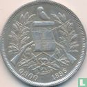 Guatemala 1 peso 1896 - Image 1
