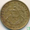Guatemala 1 centavo 1954 (type 1) - Image 1
