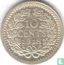 Netherlands 10 cents 1918 (type 4) - Image 1