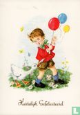 Hartelijk Gefeliciteerd - Jongetje - Ballonnen - Eend - Bild 1