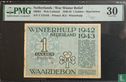 Niederlande - 1 Gulden 1942/1943 „Winter Hilfe“ Serie T - Bild 3