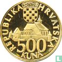 Croatie 500 kuna 1994 (BE - type 1) "900th anniversary Zagreb diocese and the city of Zagreb" - Image 2