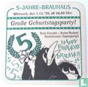 5-Jahre-Brauhaus - Image 1