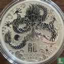 Australië 1 dollar 2024 (kleurloos) "Year of the Dragon" - Afbeelding 1