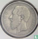 Belgium 1 franc 1886 (FRA - L WIENER) - Image 2