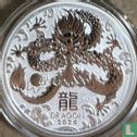 Australia 50 cents 2024 (colourless) "Year of the Dragon" - Image 1