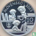Slowakije 10 euro 2023 (PROOF) "100th anniversary Birth of Krista Bendová" - Afbeelding 1