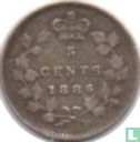 Canada 5 cents 1886 (type 1) - Image 1