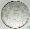 Germany 5 mark 1966 (J) - Image 1