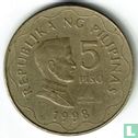 Philippines 5 piso 1998 (without mintmark)