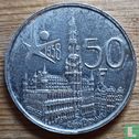 Belgium 50 francs 1958 (NLD - proof?) "Brussels World Fair" - Image 1