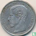 Guatemala 1 peso 1869 (type 2 - avec L et 0.900) - Image 2