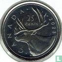 Canada 25 cents 2023 (type 2) - Image 1