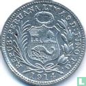 Peru ½ dinero 1914 - Afbeelding 1
