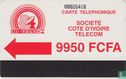 Carte téléphonique 9950 FCFA - Image 1