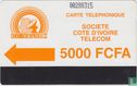 Carte téléphonique 5000 FCFA - Afbeelding 1