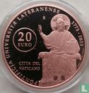 Vaticaan 20 euro 2023 (PROOF) "250th anniversary Pontifical Lateran University" - Afbeelding 2