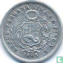 Pérou 1 dinero 1865 - Image 1