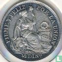 Peru ½ dinero 1907 - Image 2