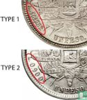 Guatemala 1 peso 1869 (type 2 - avec L et 0.900) - Image 3