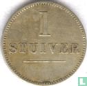 Curacao 1 stuiver ND (ca.1880) "LxC" - Afbeelding 2