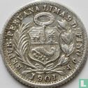Peru ½ dinero 1901 - Afbeelding 1