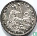 Peru ½ dinero 1900 - Image 2