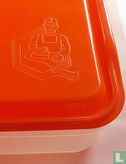 Renmans vleesdoos groot - logo rood
