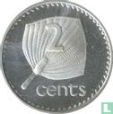 Fiji 2 cents 1976 (PROOF) - Afbeelding 2