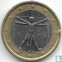 Italy 1 euro 2008 (misstrike) - Image 1