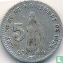 Guatemala 5 centavos 1925 (zilver) - Afbeelding 2