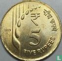 India 5 rupee 2019 (Noida -  type 2) - Afbeelding 1