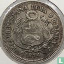 Pérou 1/5 sol 1874 - Image 1