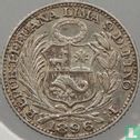 Pérou ½ dinero 1896 (F) - Image 1