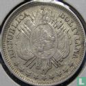 Bolivia 20 centavos 1885 (type 2) - Image 2